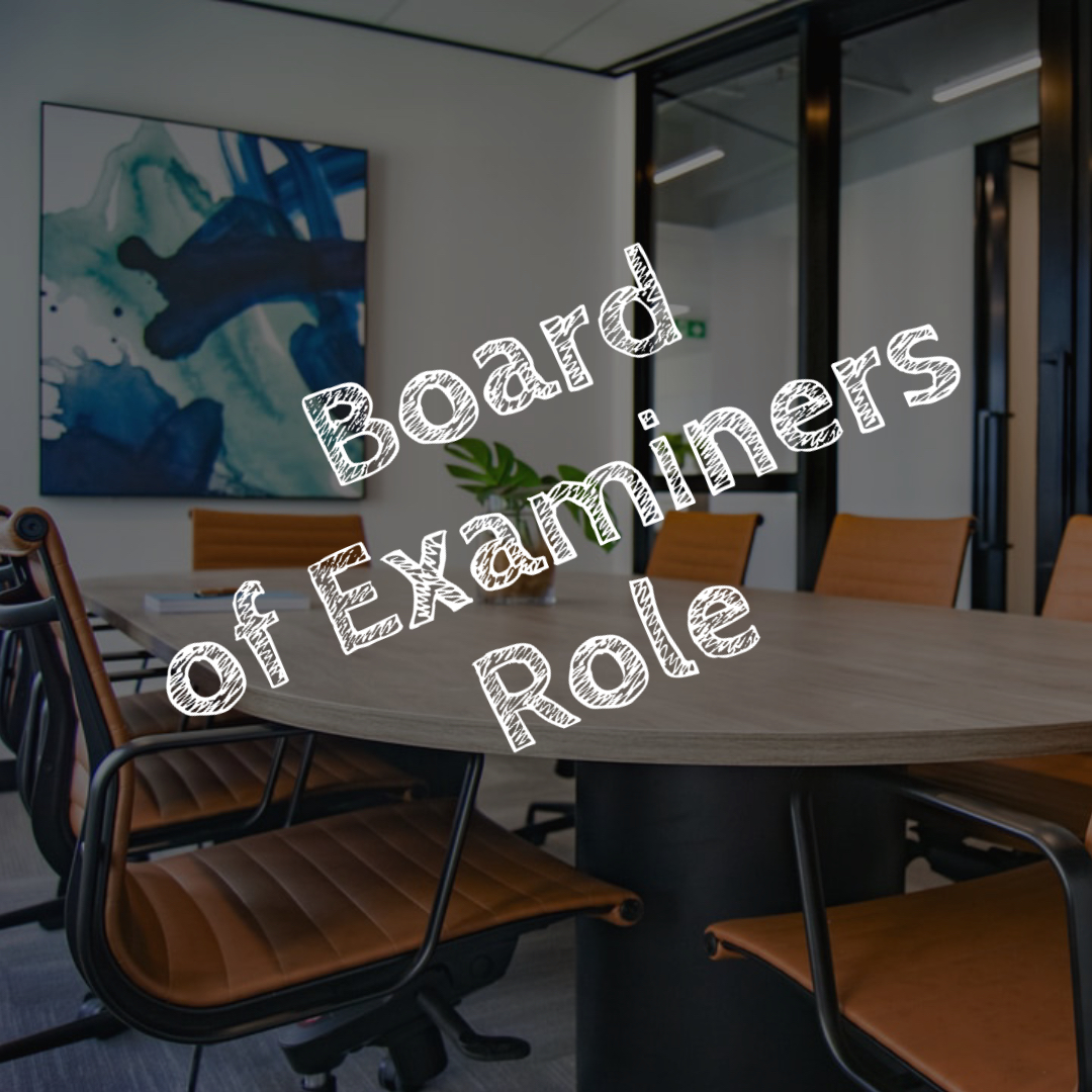 Board of Examiners Role - PA